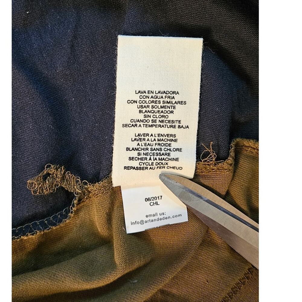 Art & Eden Boy's Size 10‎ Long Sleeve Color Block Pocket Tee NWT - Picture 3 of 5